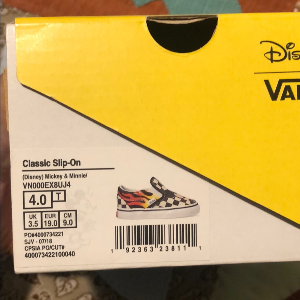 Disney Minnie & Mickey Vans (baby)
